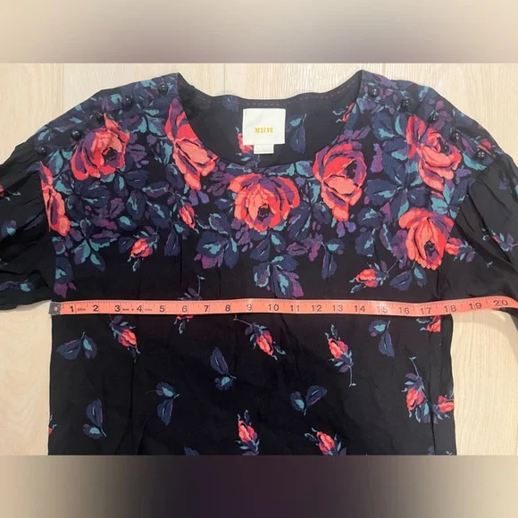 Anthropologie Maeve “Gardenia” Boat Neck Top - Picture 4 of 9